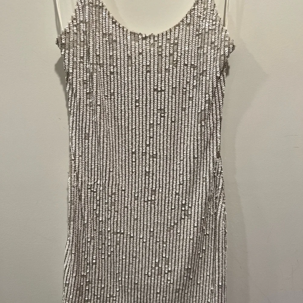 Alice and Olivia sequin mini dress - Picture 5 of 11